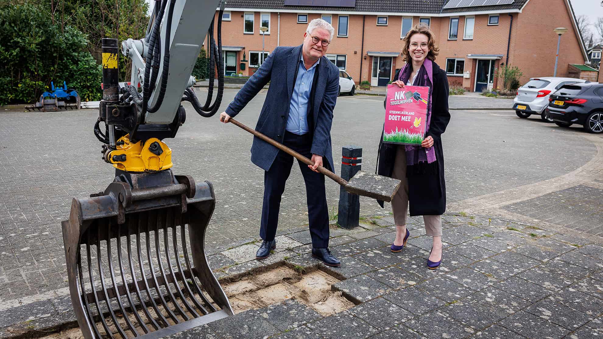 Start NK Tegelwippen 2024, fotograaf Wilbert Bijzitter