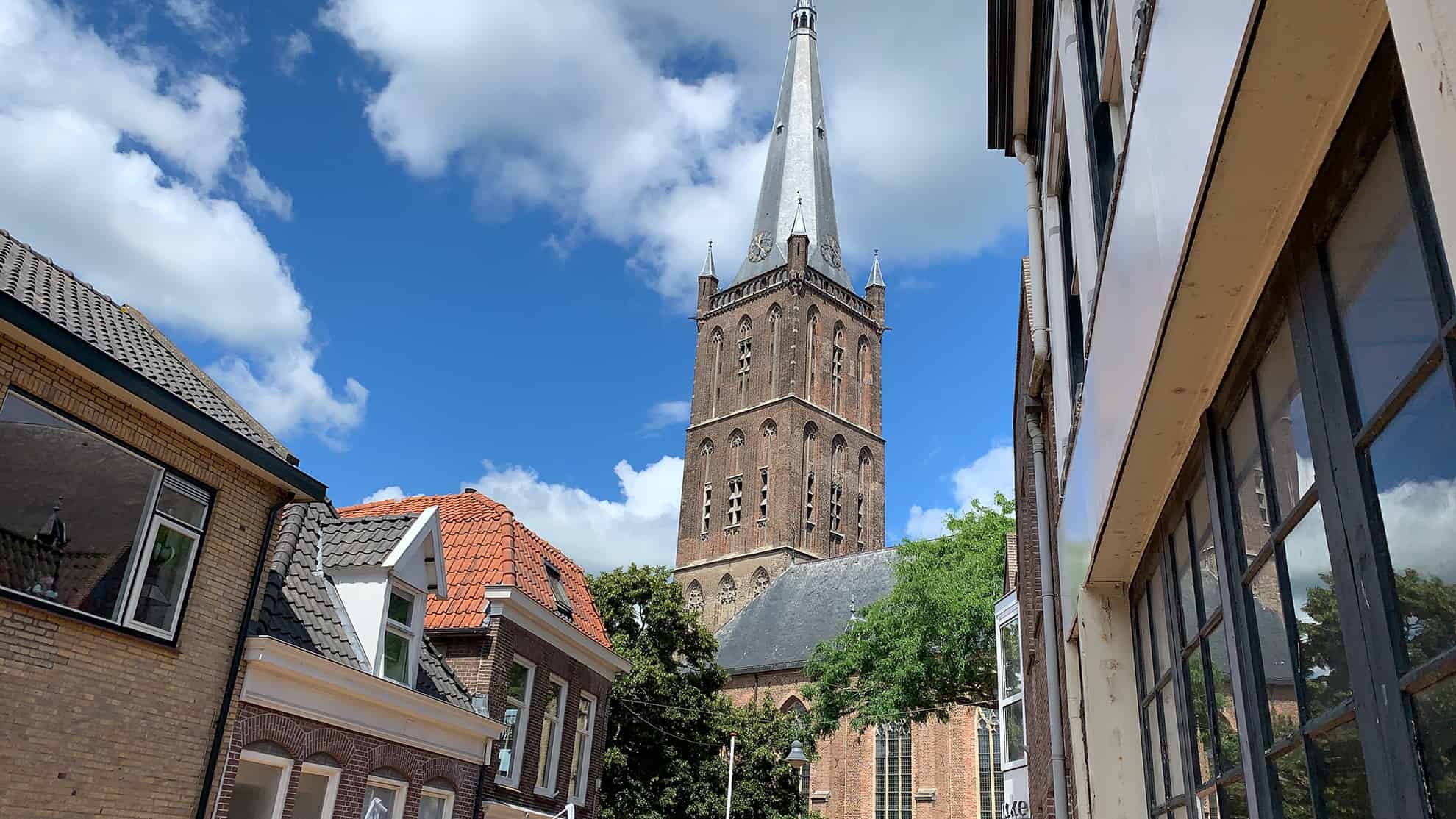 Grote kerk Steenwijk. Eigen foto