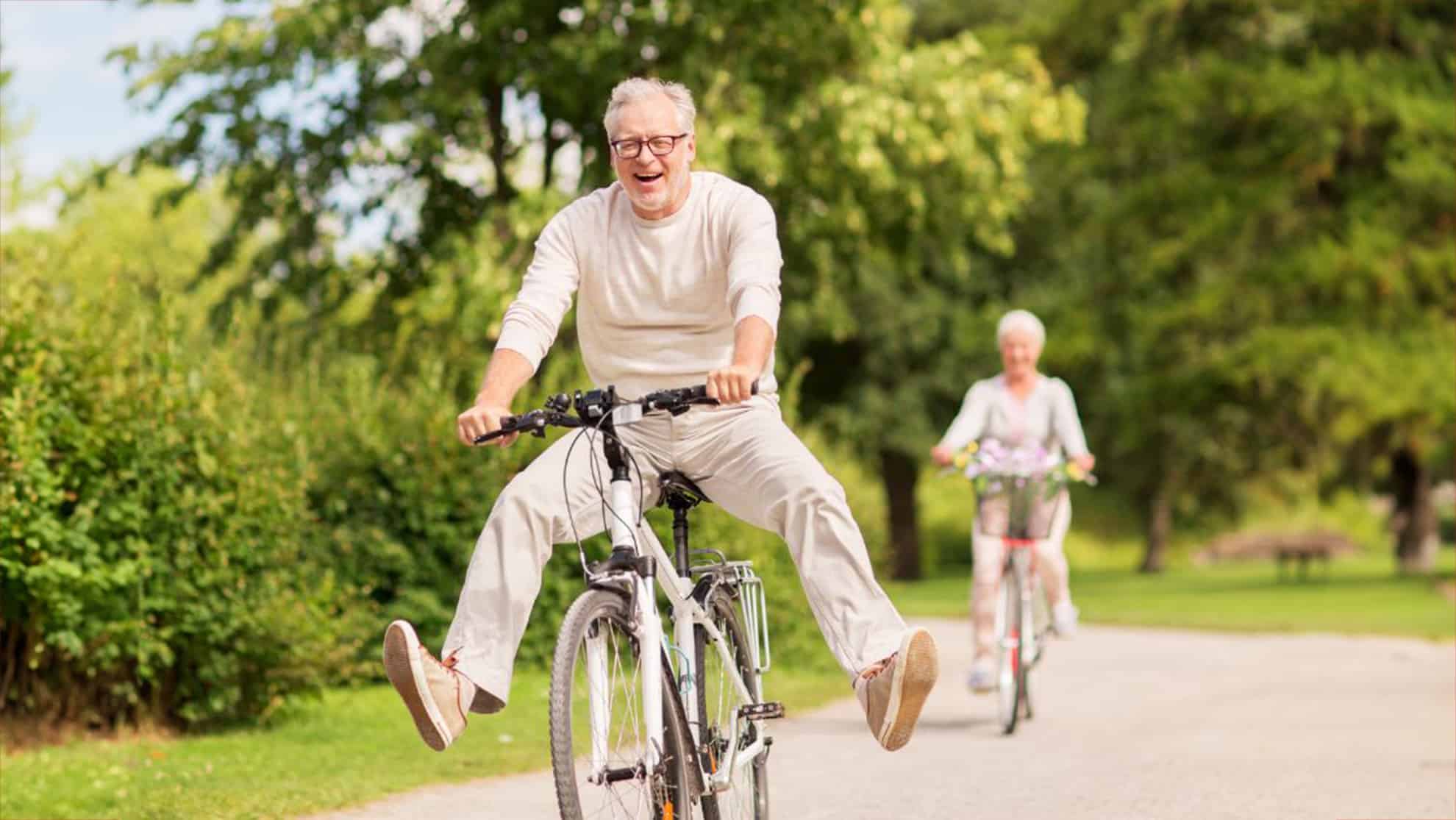 Foto nazomerse fietstocht