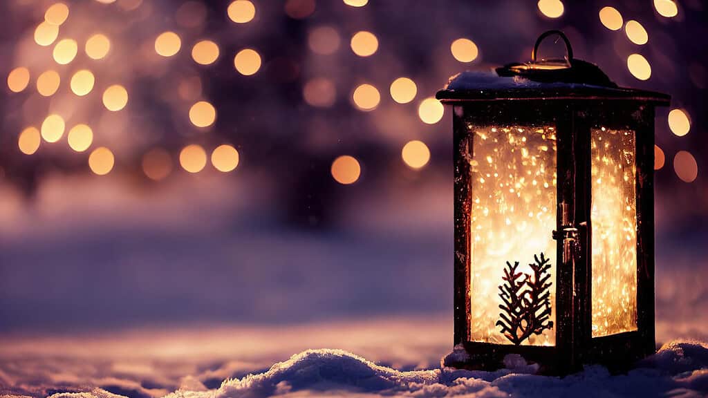 Kerst in De Landerijen, Oldemarkt, op 20 december