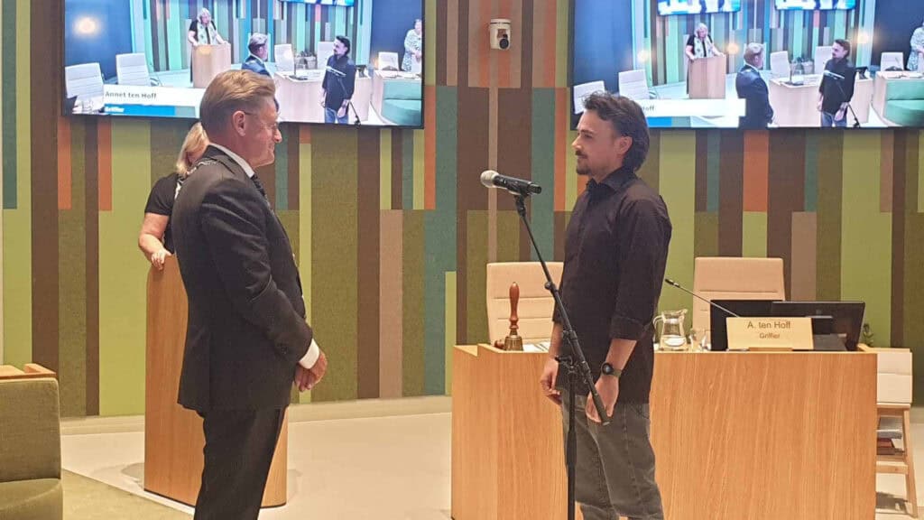 Lennard Beuk nieuw burgerraadslid voor GroenLinks Steenwijkerland