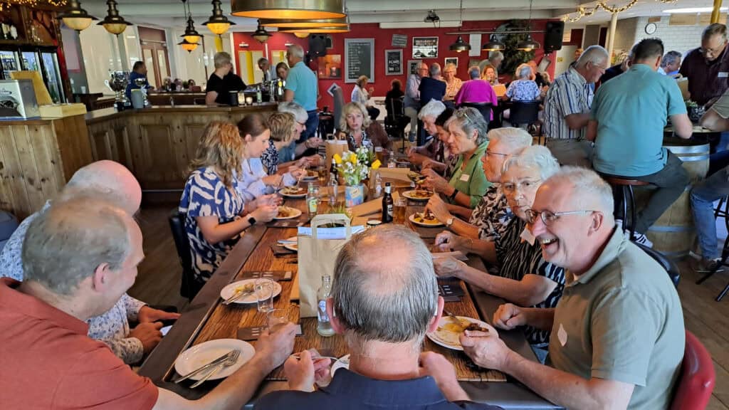 Een geslaagd, smakelijk Vrijwilligers Congres