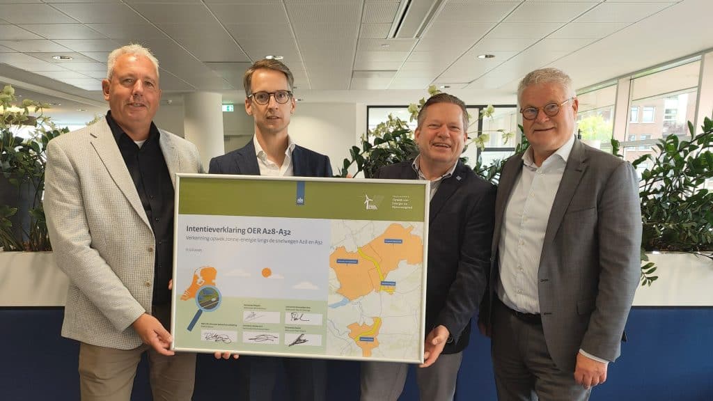 Verkenning zonne-energie langs A28 en A32 van start