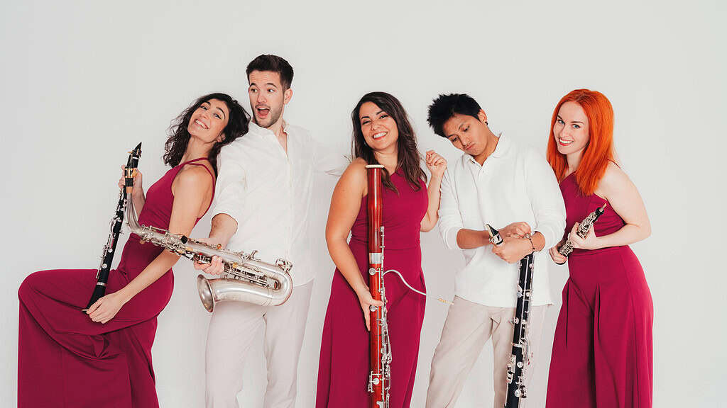 Concert Dianto Reed Quintet in Oldeberkoop