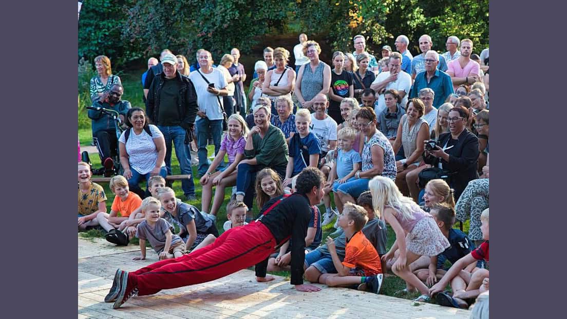het verspreiden van cultuur werkt aanstekelijk - foto Peter de Haan