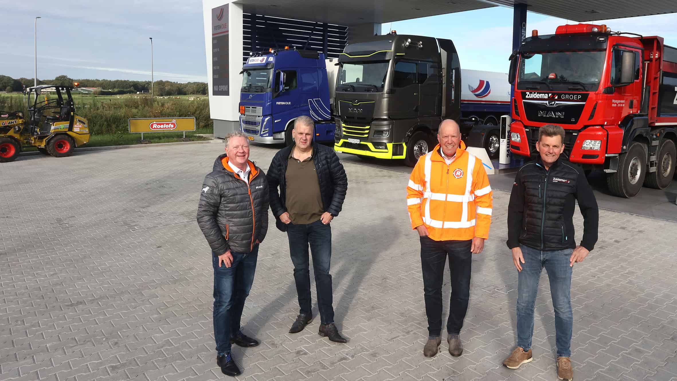 Presentatie waterstoftruck in Steenwijk - foto Piet Bosma