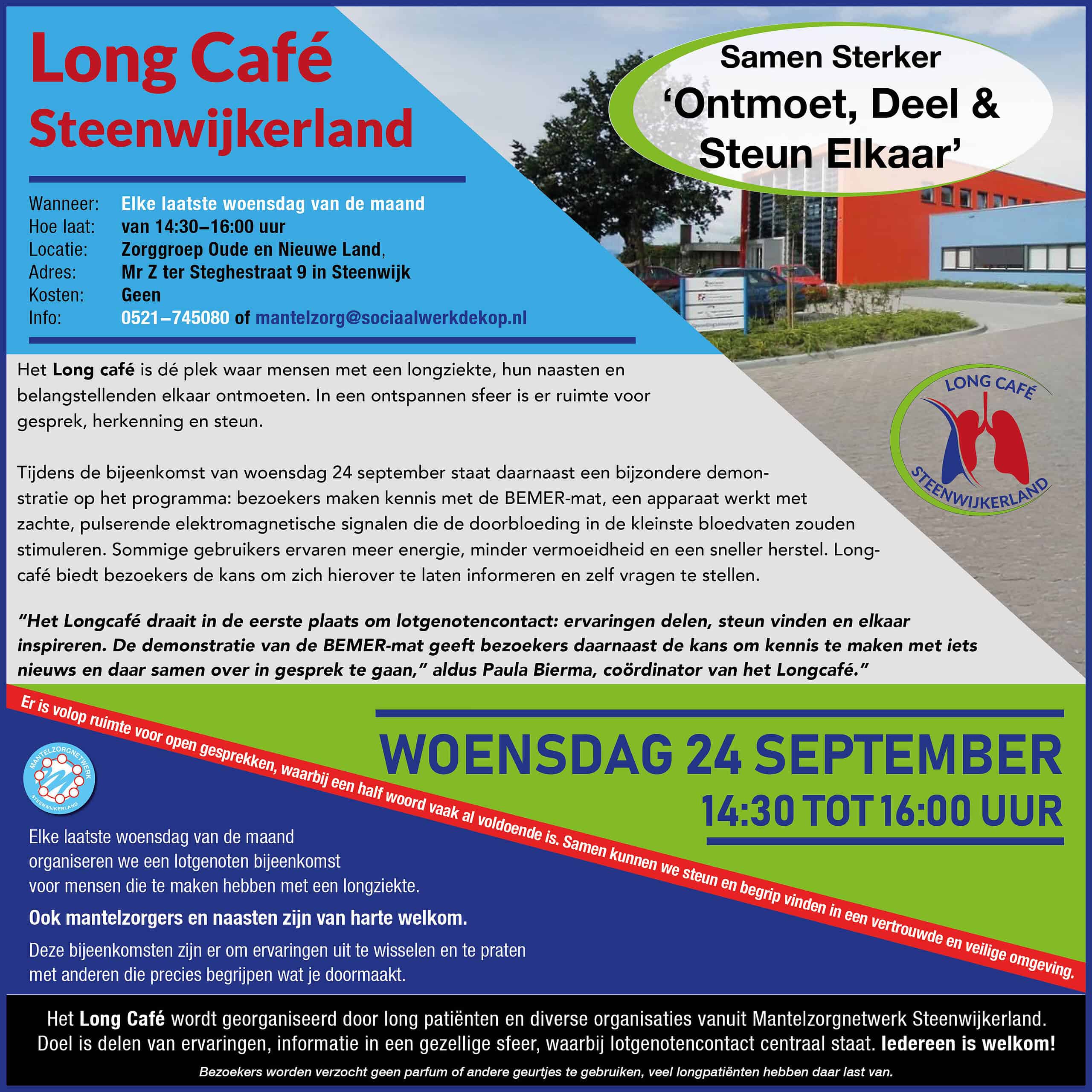 longcafe flyer september 2025 - Aangeleverd