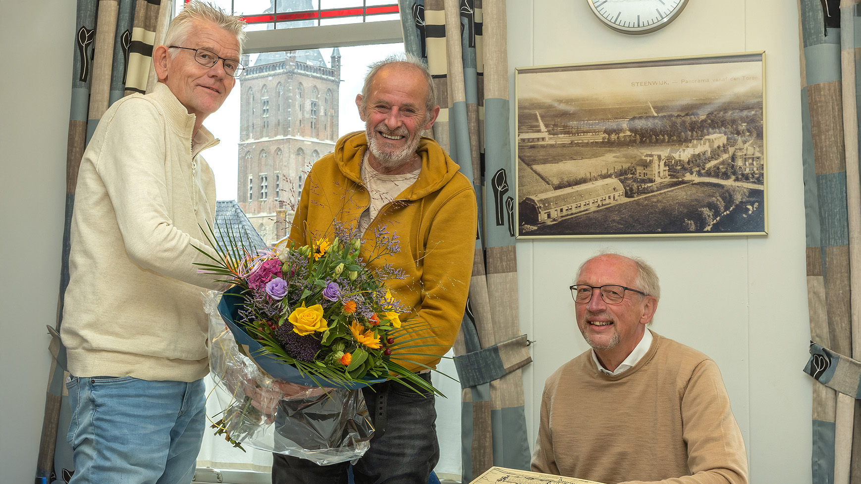 Historische Vereniging verwelkomt 1500ste lid - foto aangeleverd