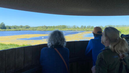 Onderdeel van de Charter was een bezoek aan het nationaal park - foto aangeleverd