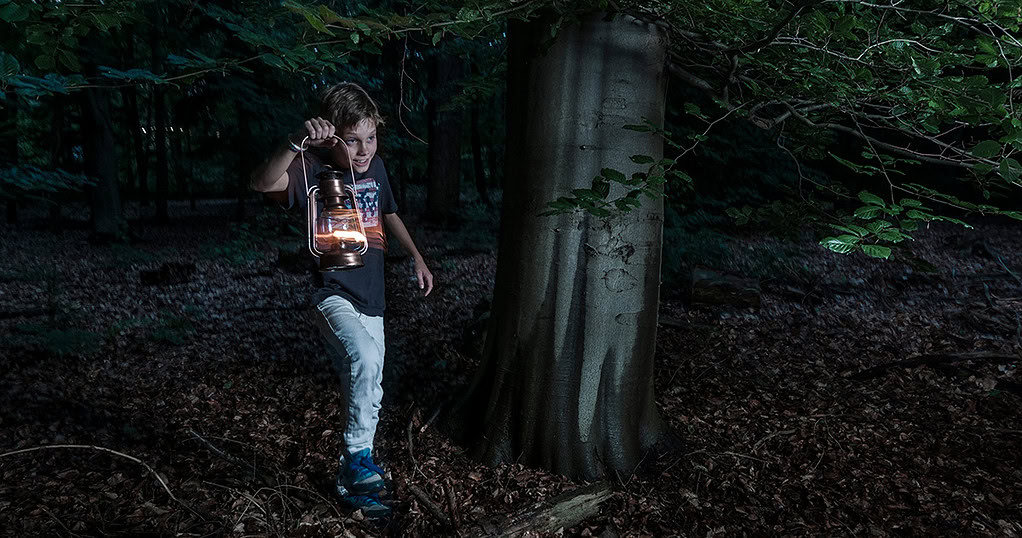 Lichtjeswandeling in De Wieden