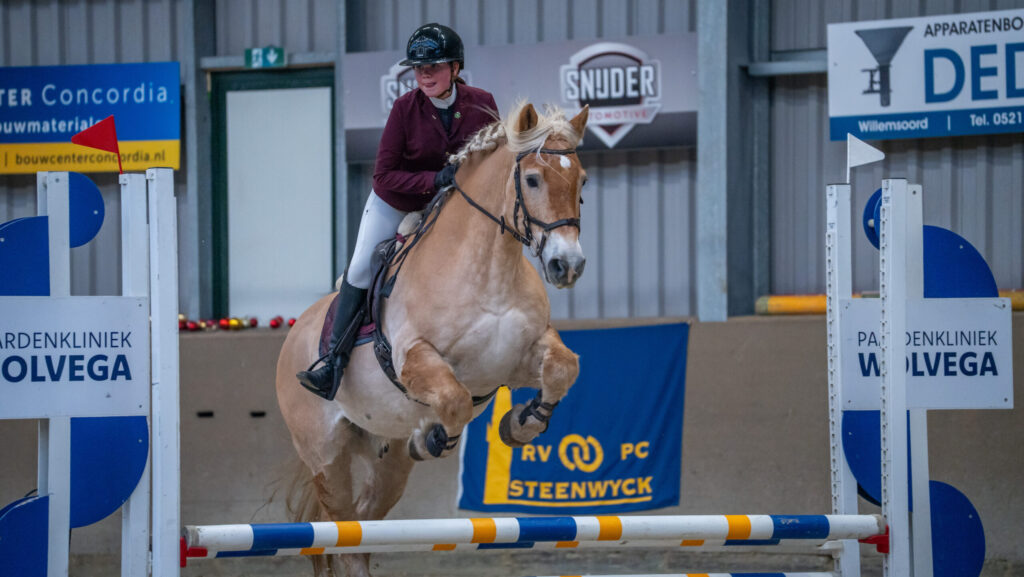 Kerstsfeer en sportieve strijd tijdens Jumping Steenwyck