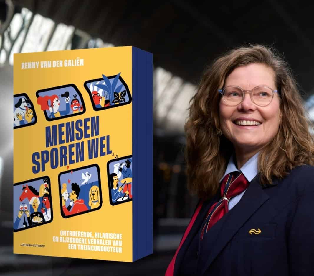 Nieuw boek van hoofdconducteur Renny van de Galiën: Mensen sporen wel