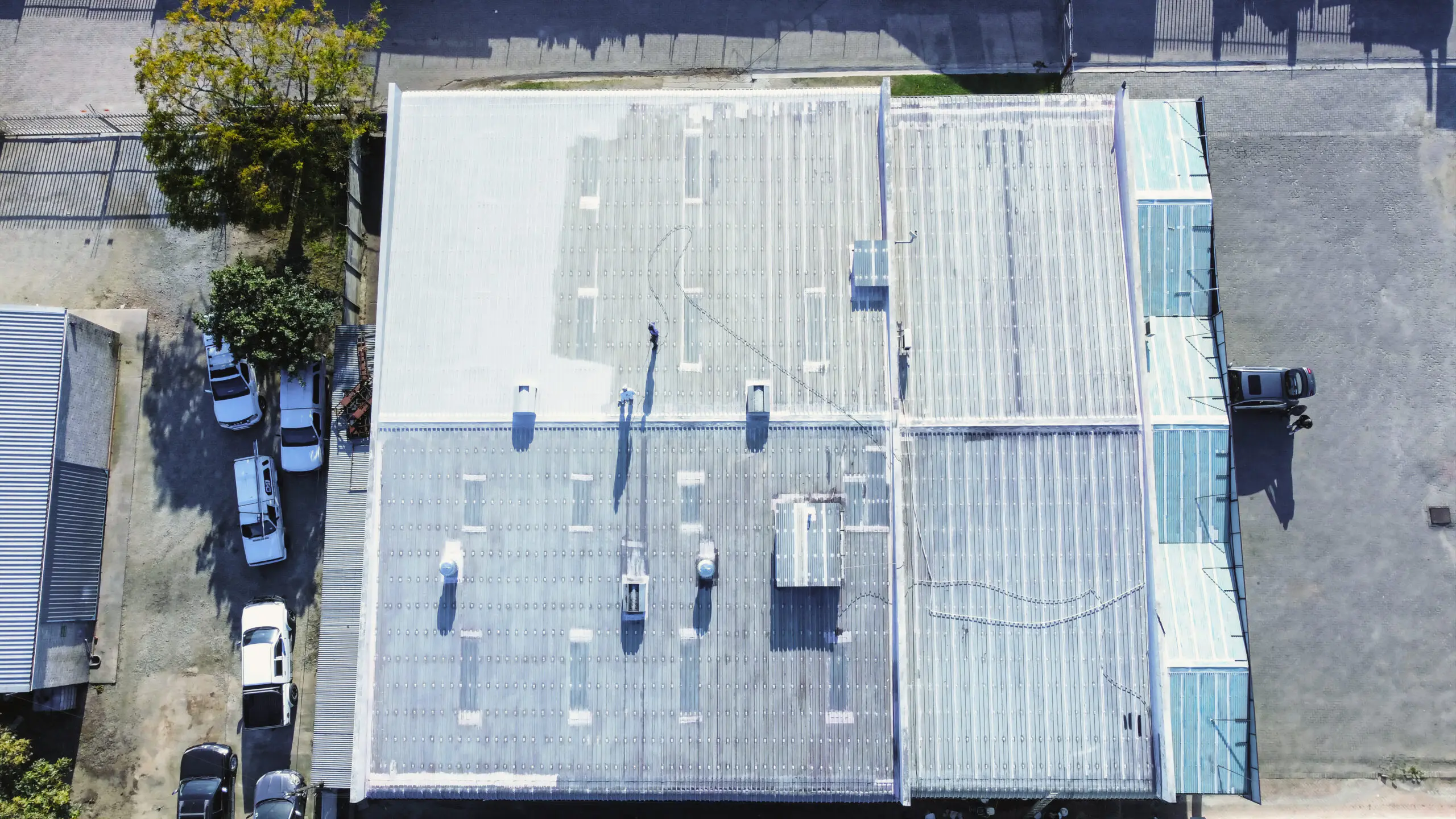 Cool Roof Technology - Before