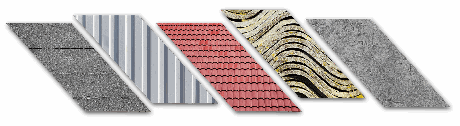 Versatile roofing materials including rubber, metal, tile, and concrete options for durable roofs in South Africa.