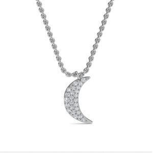 Crescent Callisto Celestial Necklace