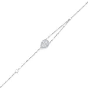 Illuminate Pear Natural Diamond Bracelet