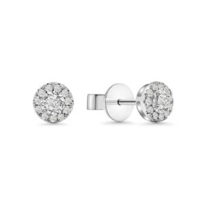 Illuminate Round Natural Diamond Earring