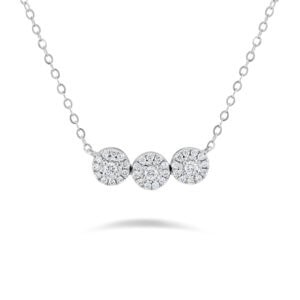 Illuminate Trio Natural Diamond Necklace