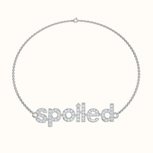 Say-It "Spoiled" Diamond Bracelet