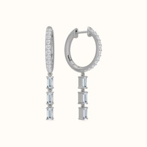 Column Huggie Earring