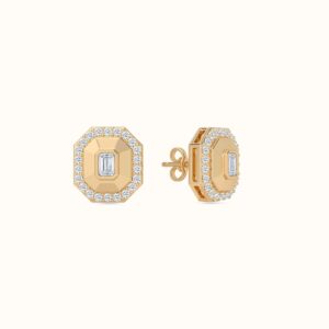 Structure Stud Earring
