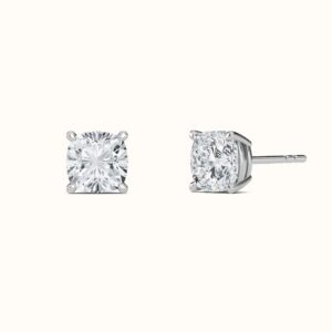 Cushion Diamond Studs