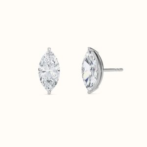 Marquise Diamond Studs