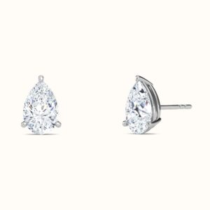 Pear Diamond Studs