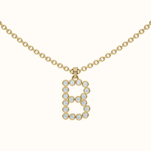 Brilliance of Being - B Necklace