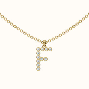 Flourish in Faith - F Necklace