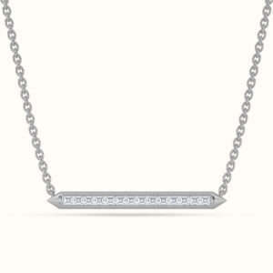 Asscher Bar Necklace