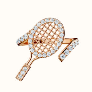 Tennis Racket Open Ring