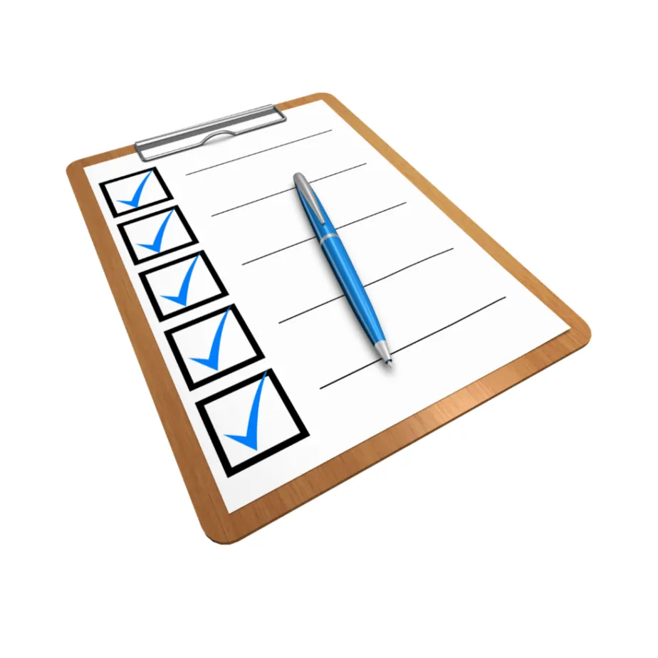 Move-in checklist