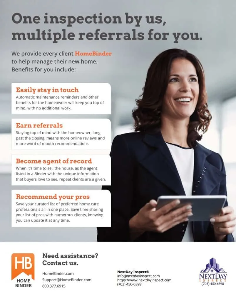 Homebinder Real Estate Agent infographic