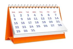 Calendar graphic