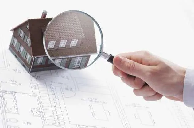 3D Home with Magnifying Glass