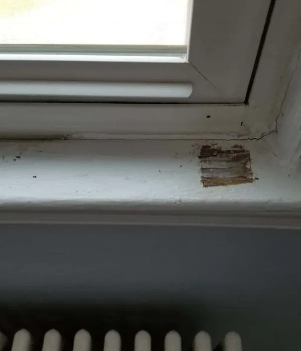 Lead-based window sill