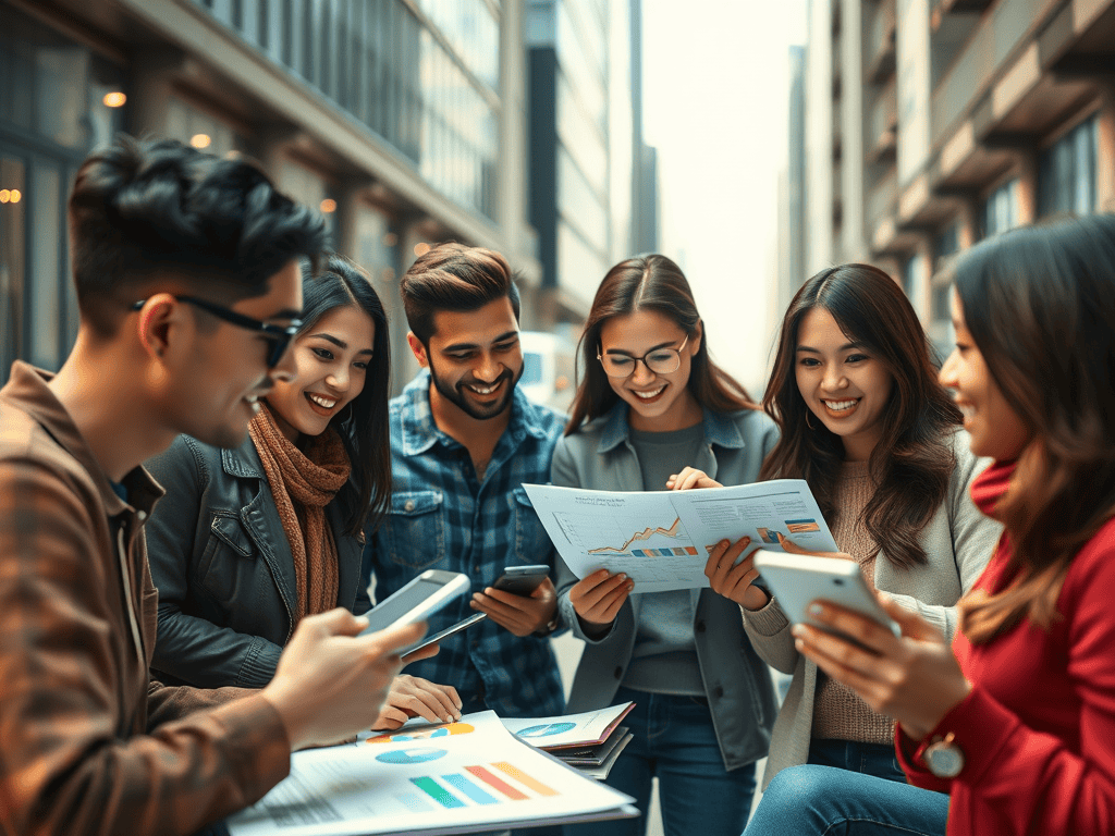 millennial finance ! manga style