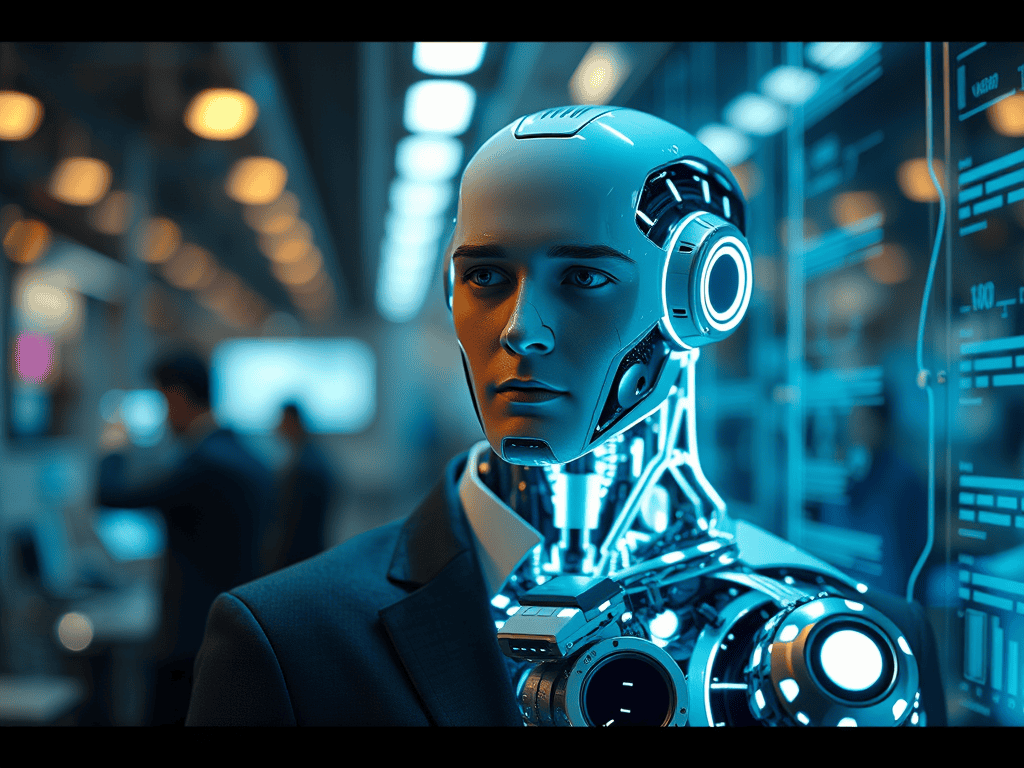 The role of AI and automation in transforming business processes by 2025.