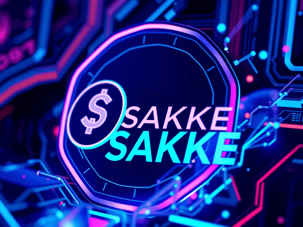 $ SAKKE SAKKE logo representing financial freedom in cryptocurrency, digital assets, and investing for wealth building.