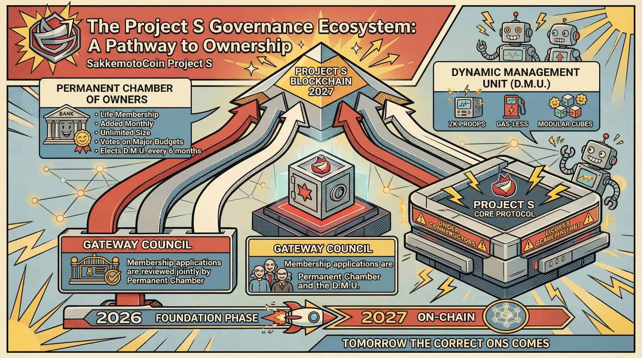 Unlock financial freedom with SakkemotoCoin Project S, a revolutionary blockchain ecosystem promoting ownership, decentralized governance, and innovative protocols for a secure financial future.