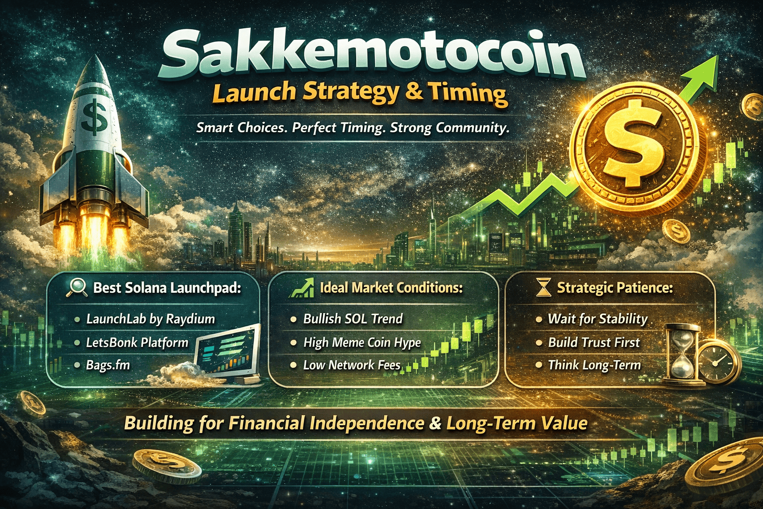 sakkemotocoin launch strategy blog