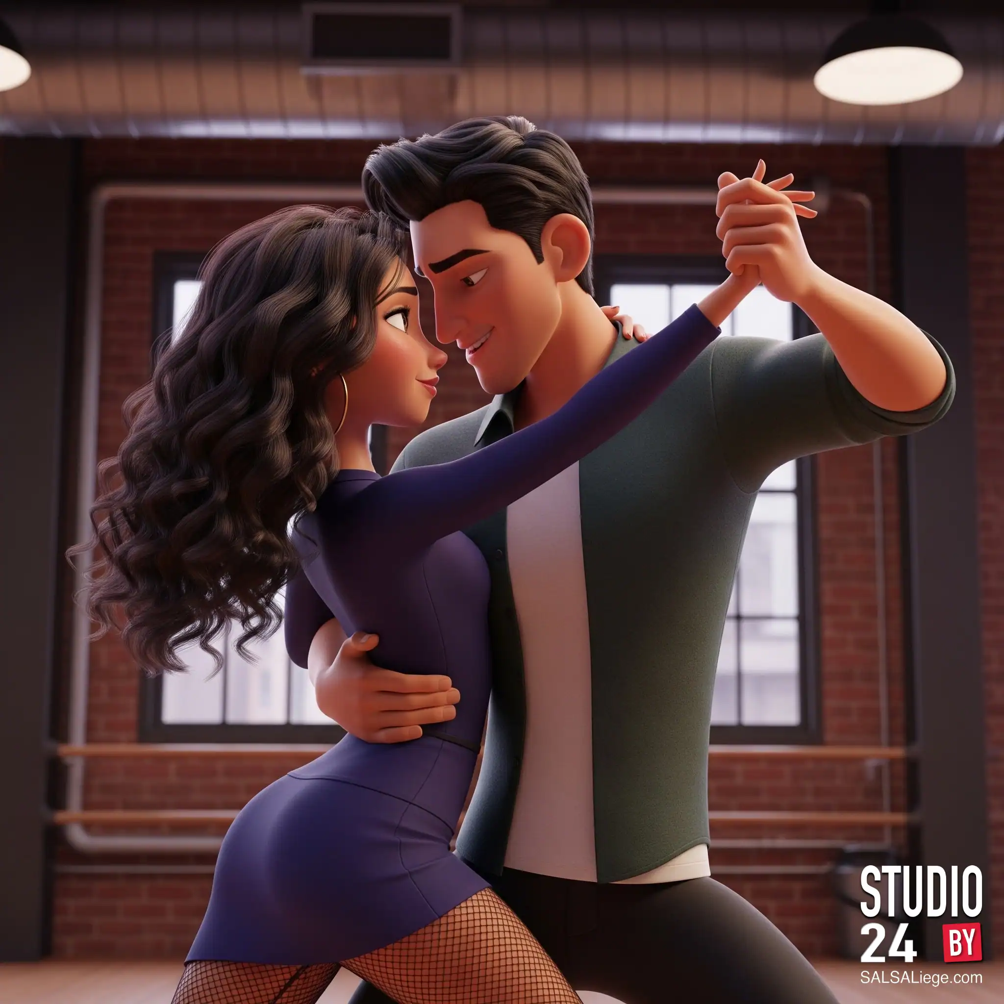 Cours de Salsa & Bachata à Liège – Danseurs Studio24 en action