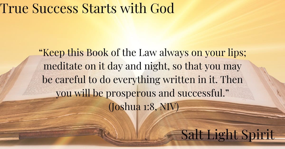 True Success Starts with God