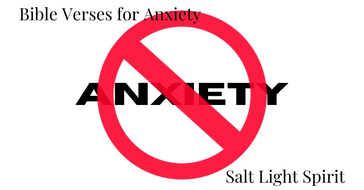 Bible Verses for Anxiety