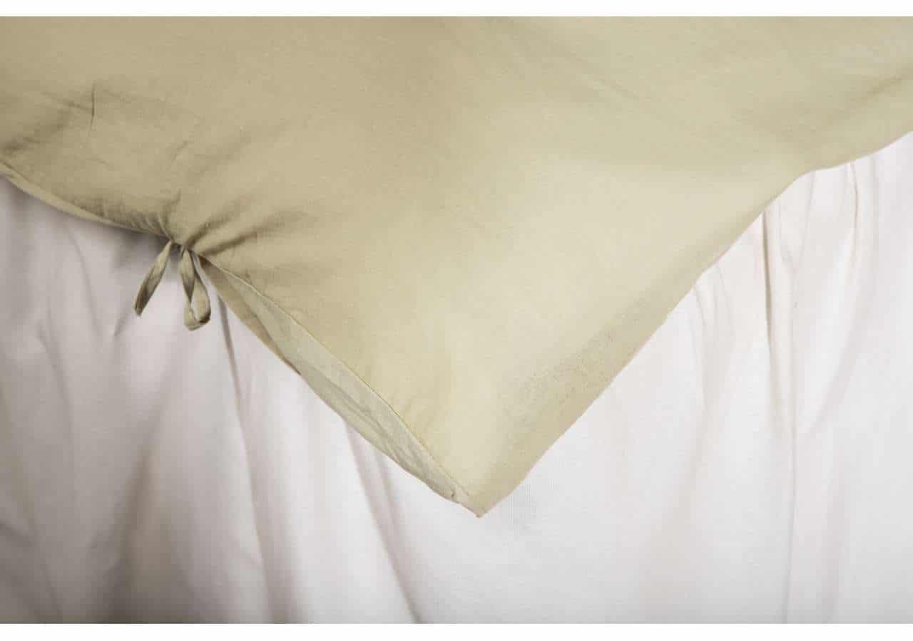 Höstad sängkläder i ekologisk bomull, mjuka och miljövänliga.