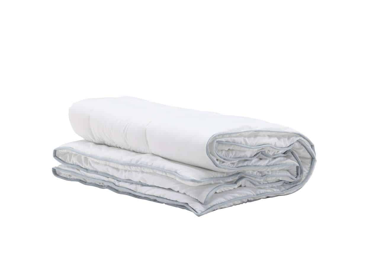 Bomullsdyne i hög kvalitet för bästa sömnkomfort.