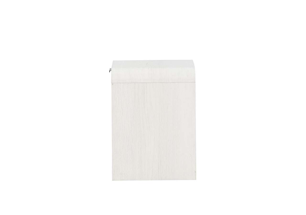 Modern sänggavel i ljus träfinish för stilfulla sovrum | Sängfabriken.