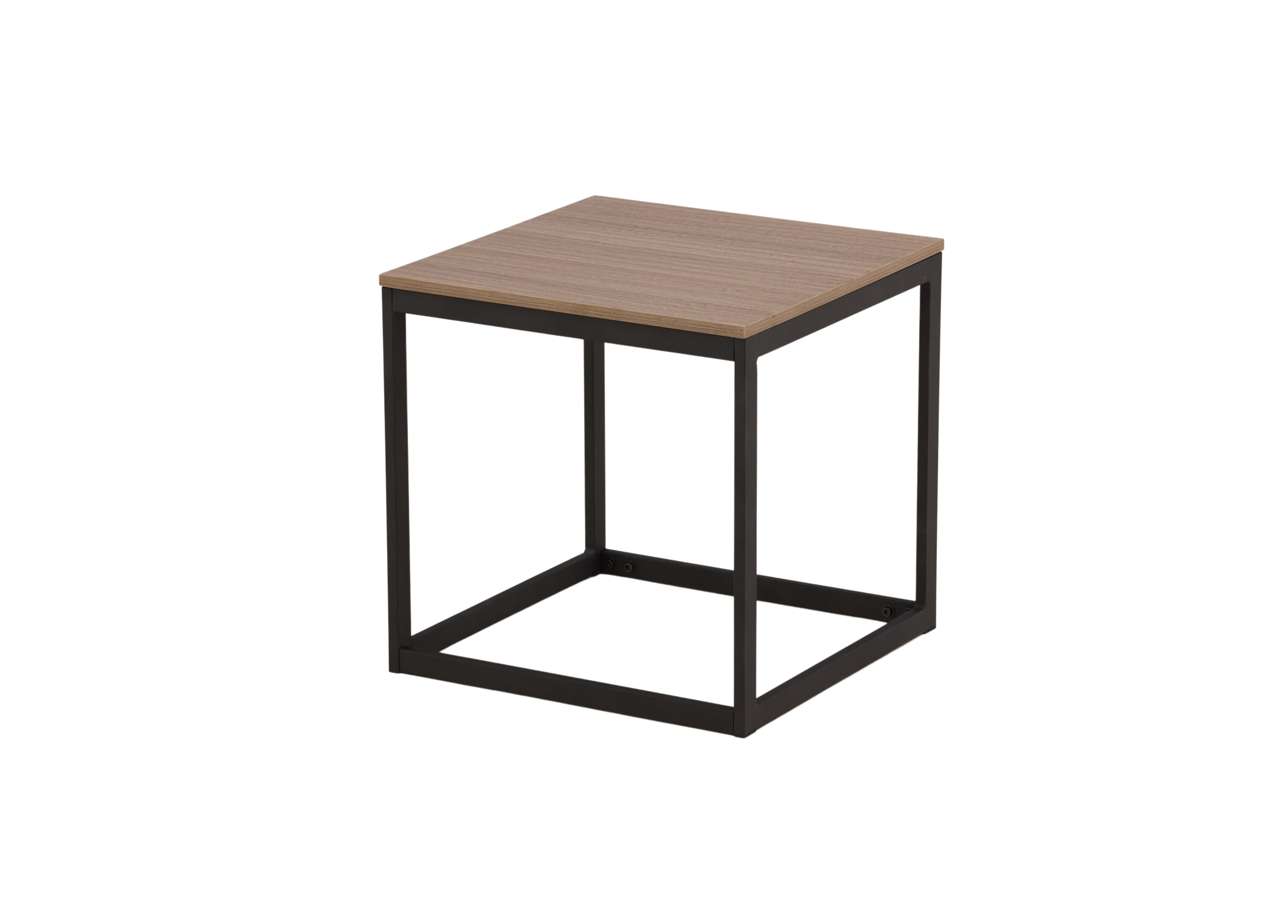 Sängfabriken sängbord i trä och metall, modern och stilren design.