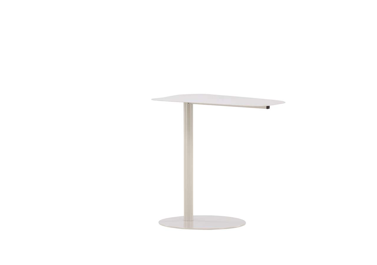 Lättviktsdiskbänk i vitt med rustik design för kök och arbetsytor.